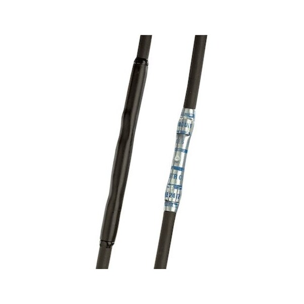 Panduit Adhesive Lined Heat Shrink Tube, Thin Wall, 3:1 I.D. Shrink Ratio, Black, 48 in, 5 PK HSTTA50-48-5 - main